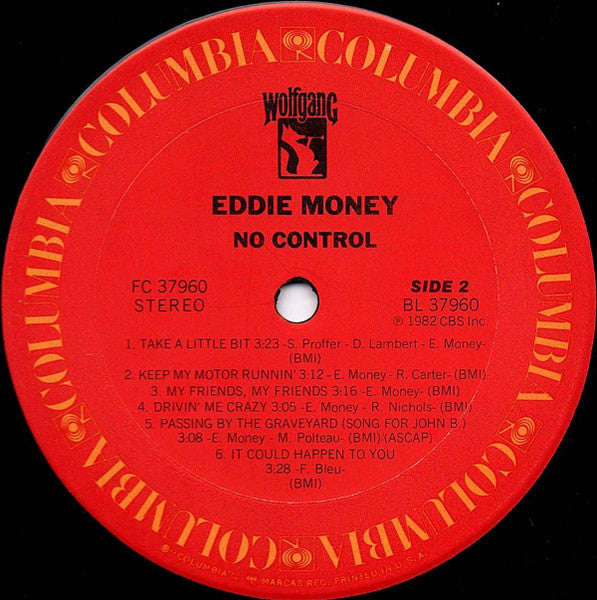 Eddie Money - No Control