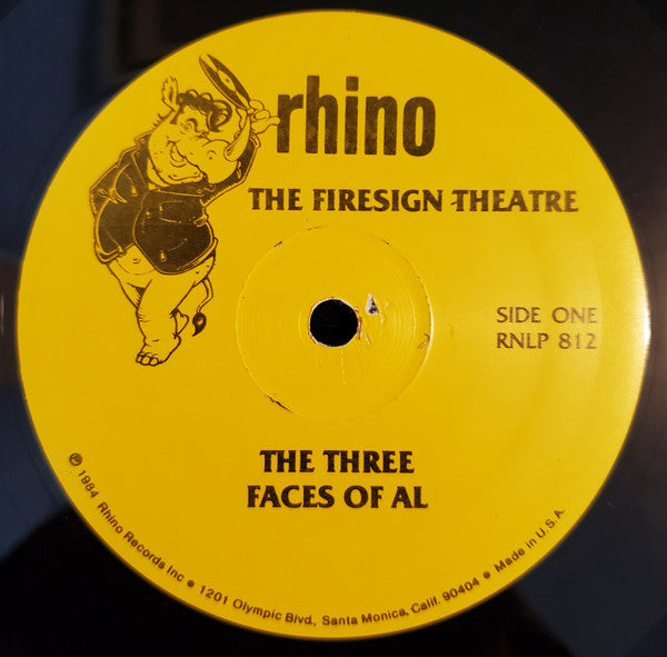 The Firesign Theatre - Nick Danger: The Three Faces Of Al
