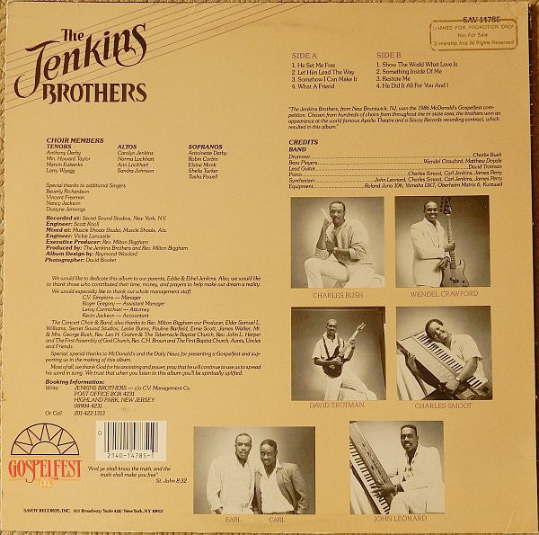 The Jenkins Brothers - He Set Me Free