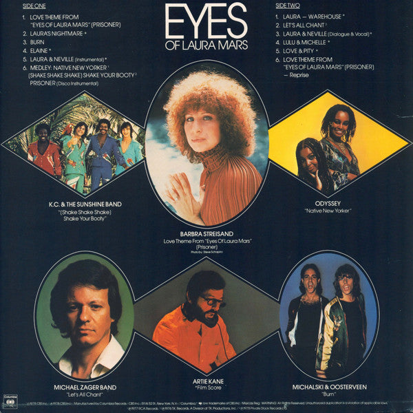 Various - Eyes Of Laura Mars (Music From The Original Motion Picture Soundtrack)