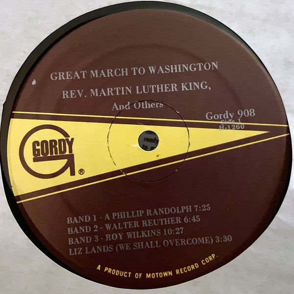 Various - The Great March On Washington