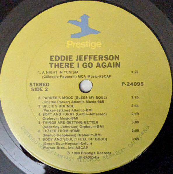 Eddie Jefferson - There I Go Again