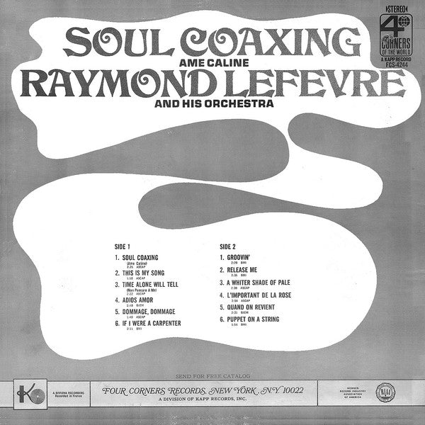 Raymond Lefèvre Et Son Grand Orchestre - Soul Coaxing (Ame Caline)