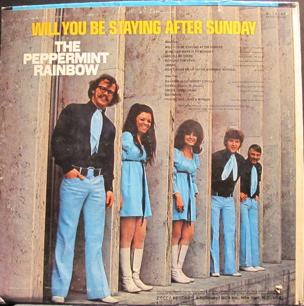 The Peppermint Rainbow - Will You Be Staying After Sunday
