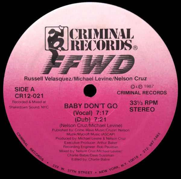FFWD (4) - Baby Don't Go / Baby No Te Vayas