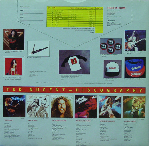 Ted Nugent - Scream Dream