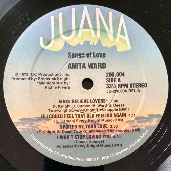Anita Ward - Songs Of Love