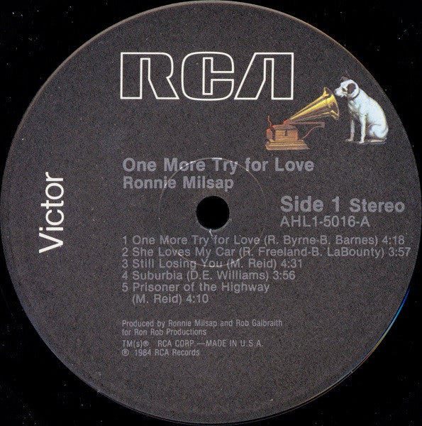 Ronnie Milsap - One More Try For Love