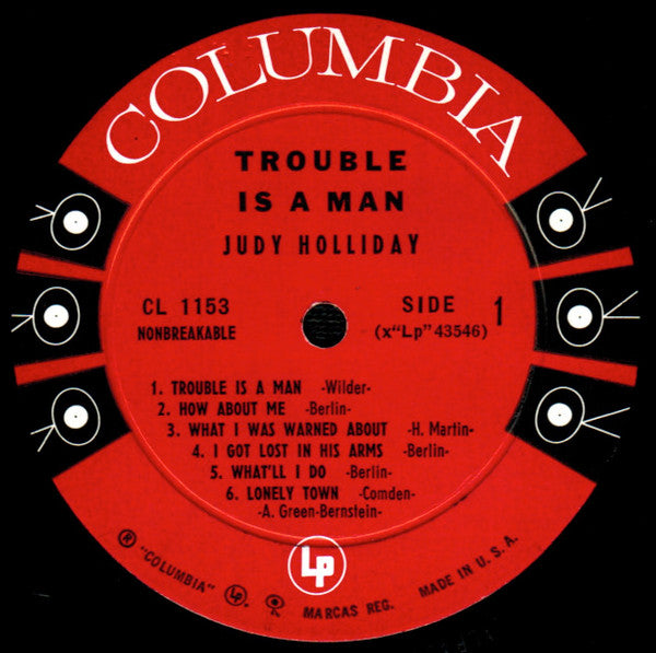 Judy Holliday - Trouble Is A Man