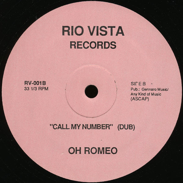 Oh Romeo - Call My Number
