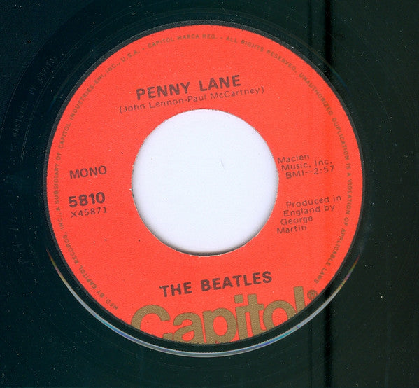 The Beatles - Strawberry Fields Forever / Penny Lane