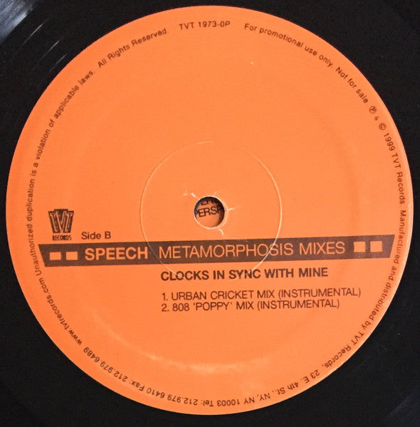 Speech - Metamorphosis Mixes