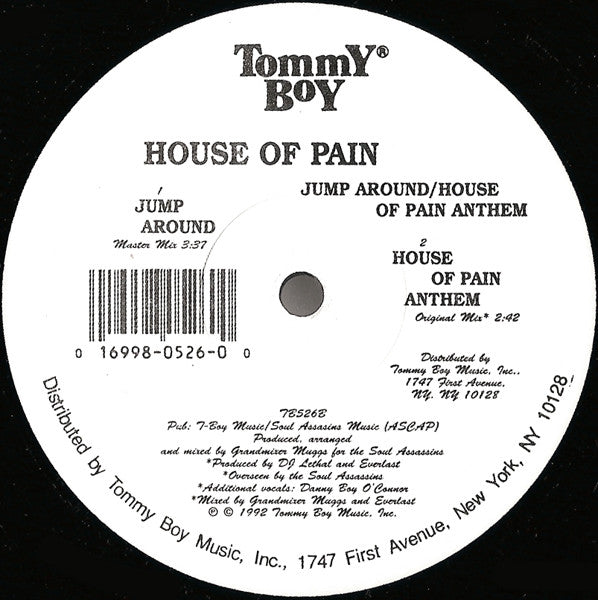 House Of Pain - Jump Around / House Of Pain Anthem
