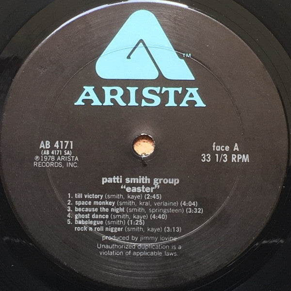 Patti Smith Group - Easter