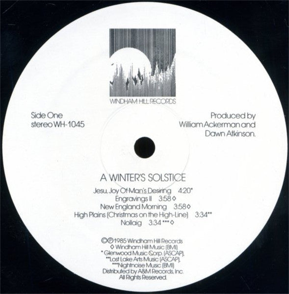 Windham Hill Artists - A Winter's Solstice