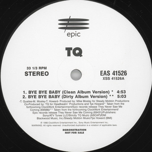 TQ - Bye Bye Bye / The Comeback