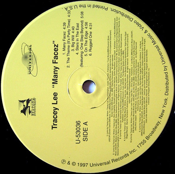 Tracey Lee - Many Facez