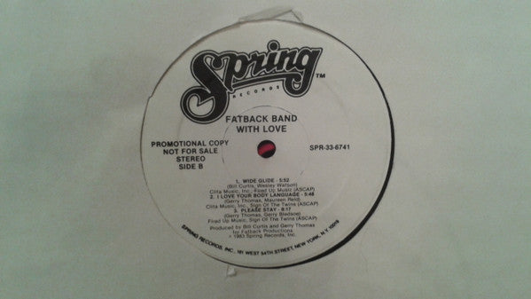 The Fatback Band - With Love