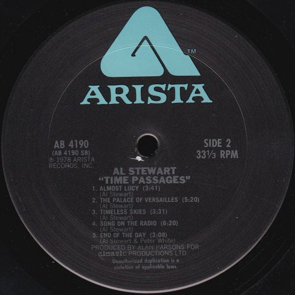 Al Stewart - Time Passages