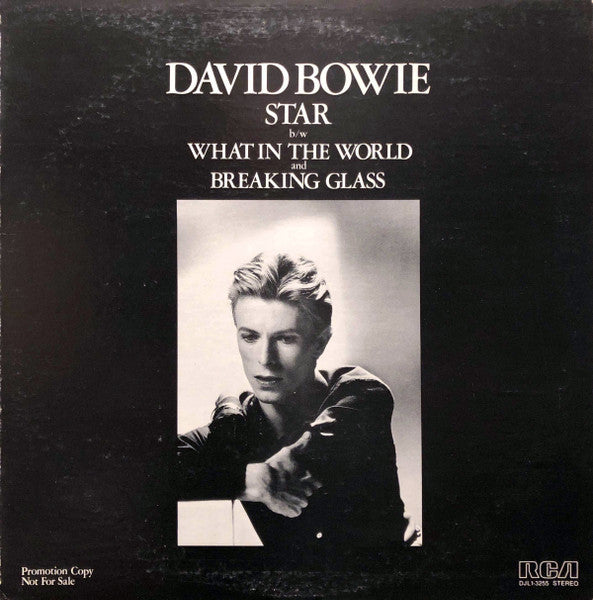 David Bowie - Star [WHITE VINYL, PROMO ONLY, 1978]