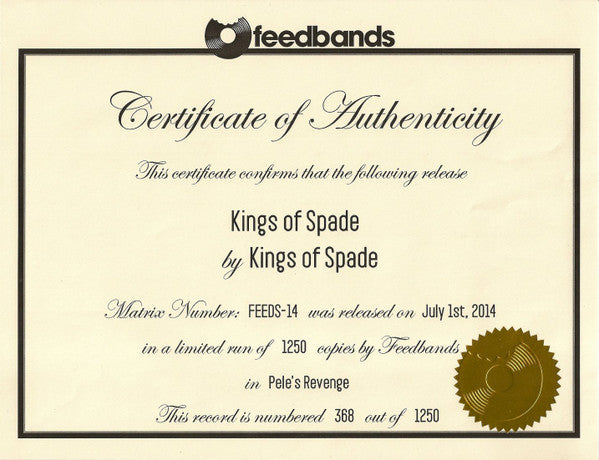 Kings Of Spade
