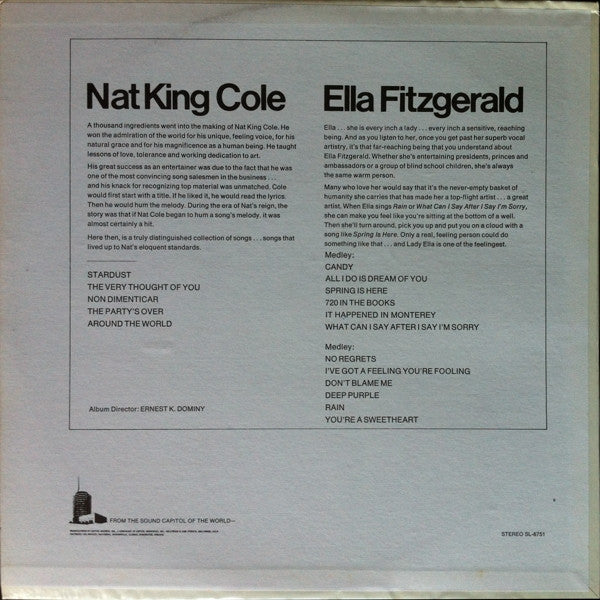 Nat King Cole - Nat King Cole / Ella Fitzgerald