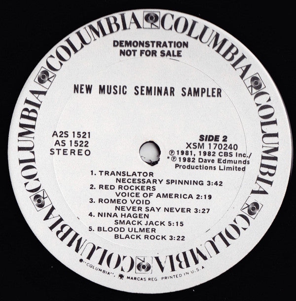 New Music Seminar Sampler