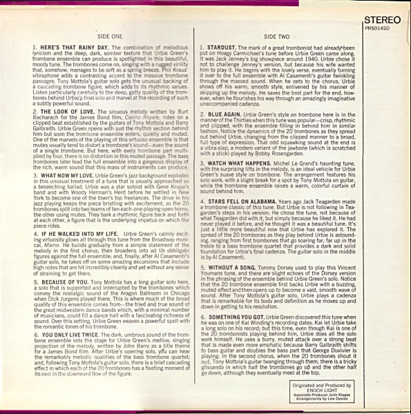 Urbie Green And Twenty Of The "World's Greatest" - Twenty-One Trombones