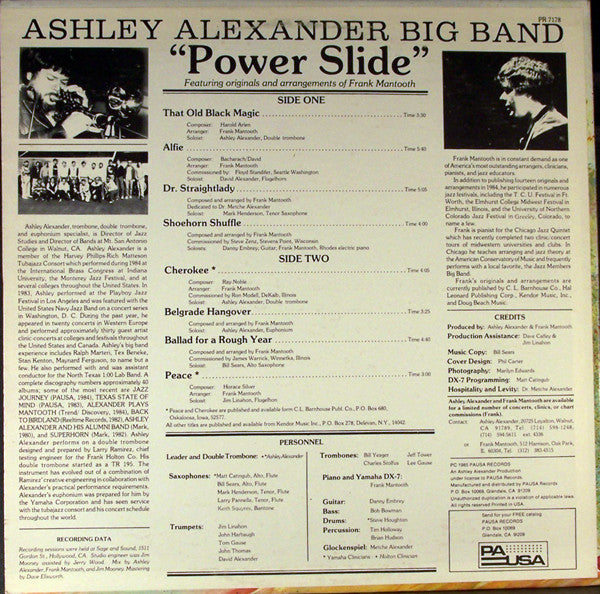 The Ashley Alexander Big Band - Powerslide