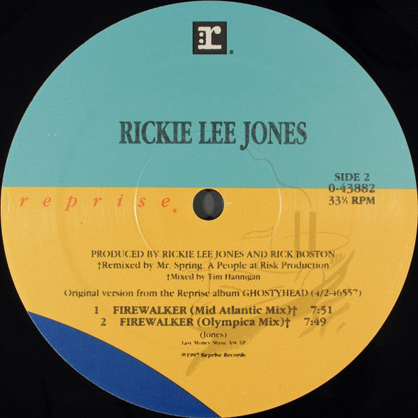Rickie Lee Jones - Firewalker
