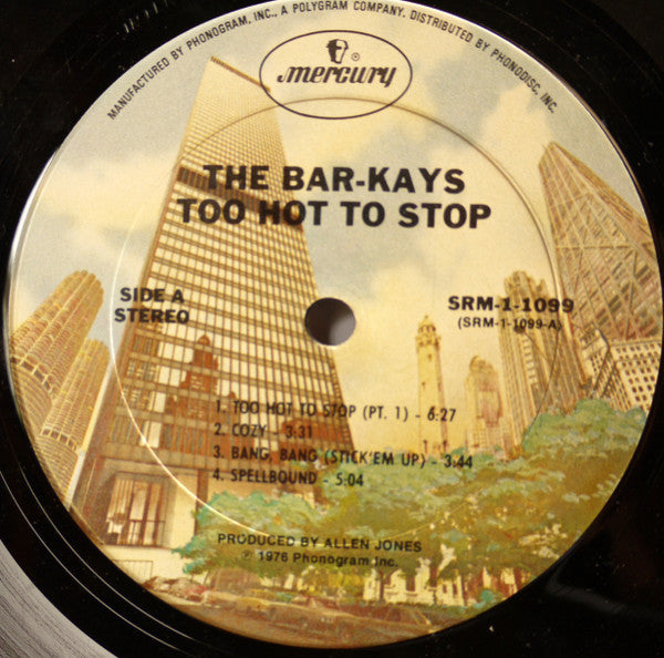 Bar-Kays - Too Hot To Stop