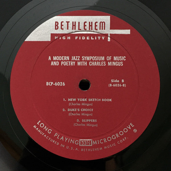 Charles Mingus - A Modern Jazz Symposium Of Music And Poetry