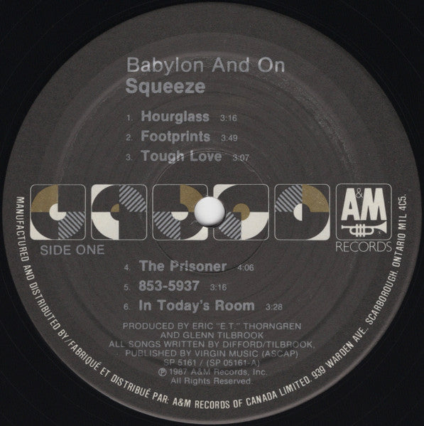 Squeeze (2) - Babylon And On