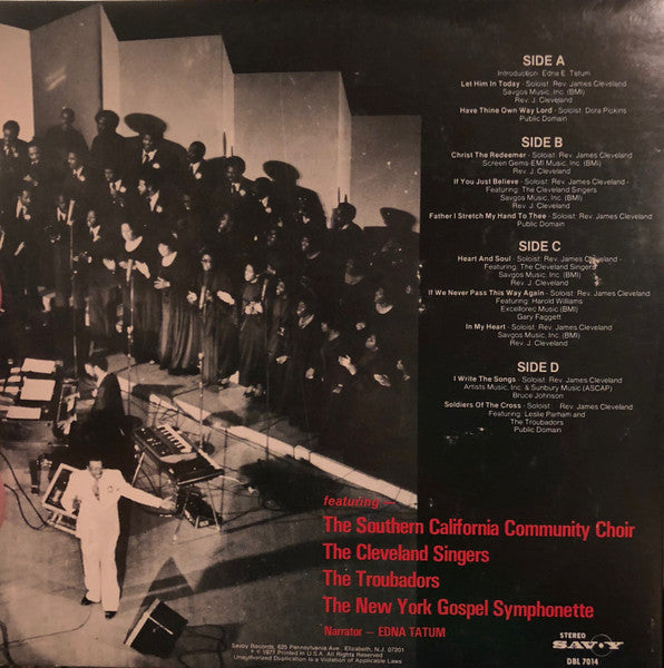 Rev. James Cleveland  - "Live" At Carnegie Hall