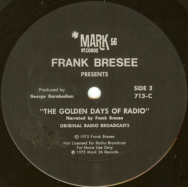 Various - The Golden Days Of Radio