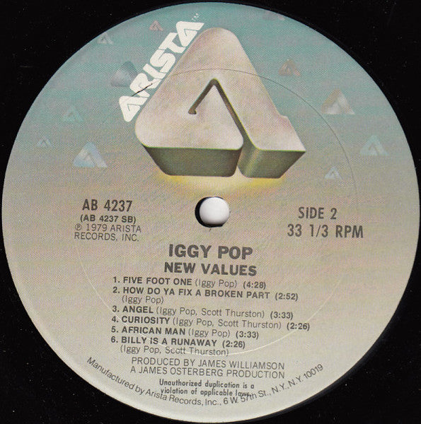 Iggy Pop - New Values