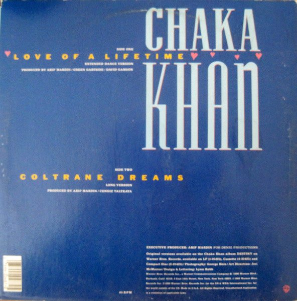 Chaka Khan - Love Of A Lifetime