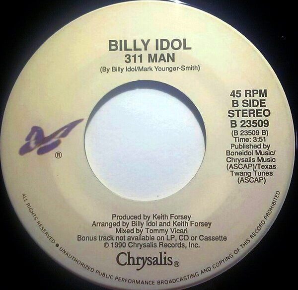 Billy Idol - Cradle Of Love