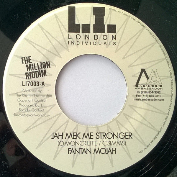 Fantan Mojah - Jah Mek Me Stronger / Revolution Is Near