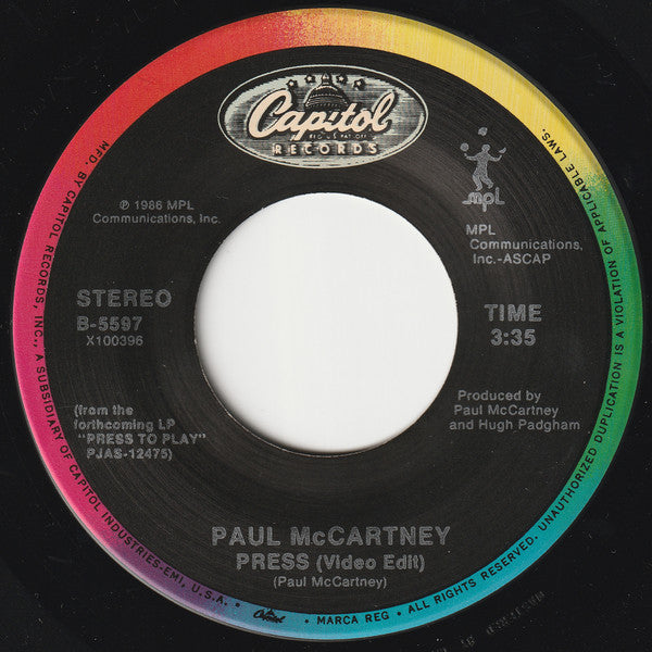 Paul McCartney - Press