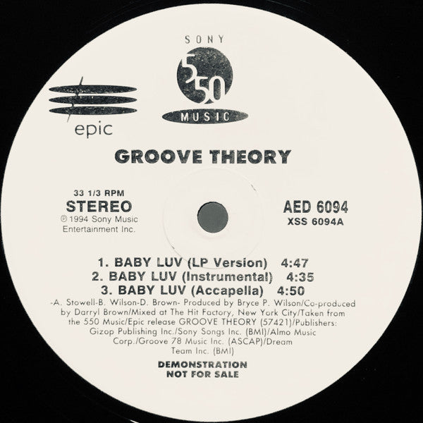 Groove Theory - Baby Luv