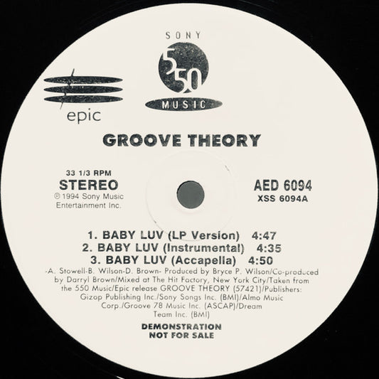 Groove Theory - Baby Luv