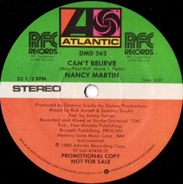 Nancy Martinez - Can't Believe