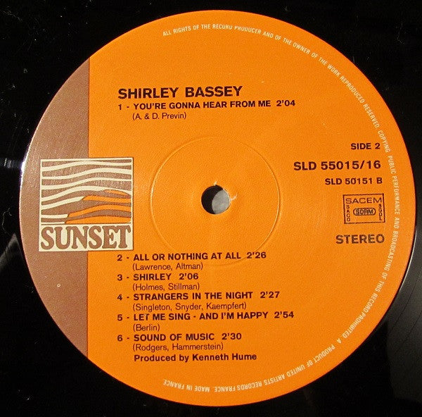 Shirley Bassey