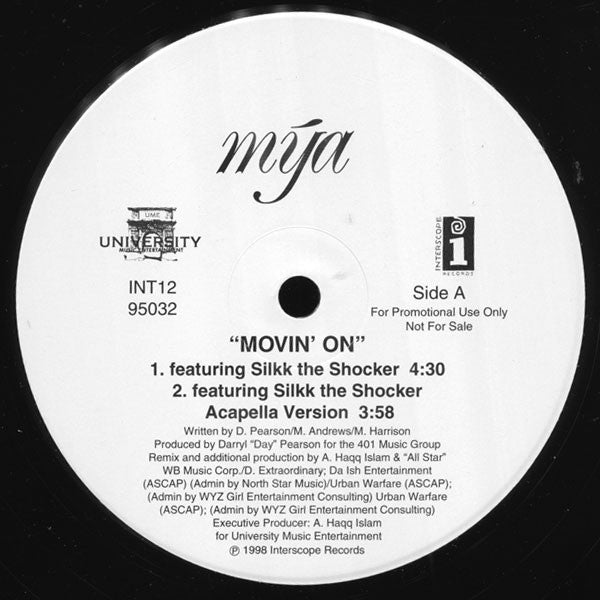 Mya - Movin' On