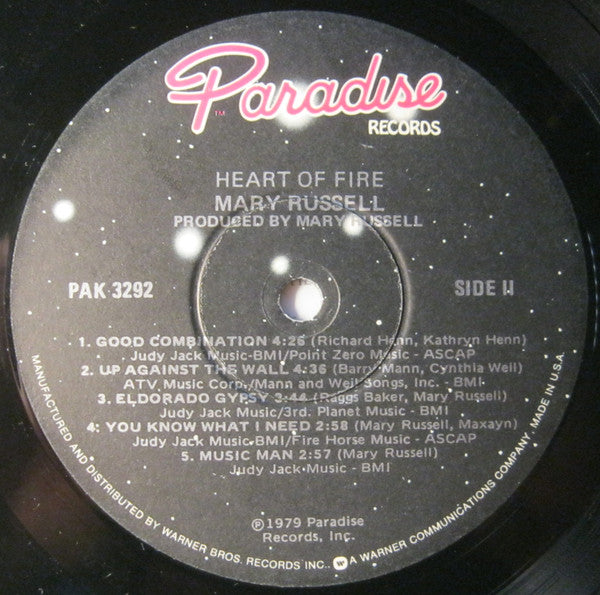 Mary Russell - Heart Of Fire