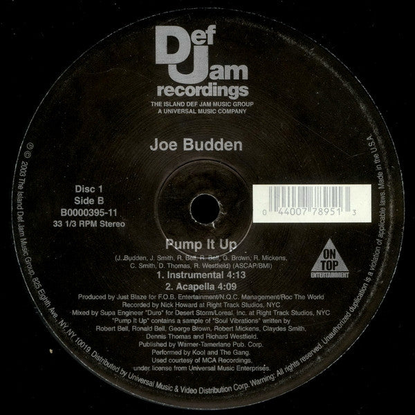 Joe Budden - Pump It Up