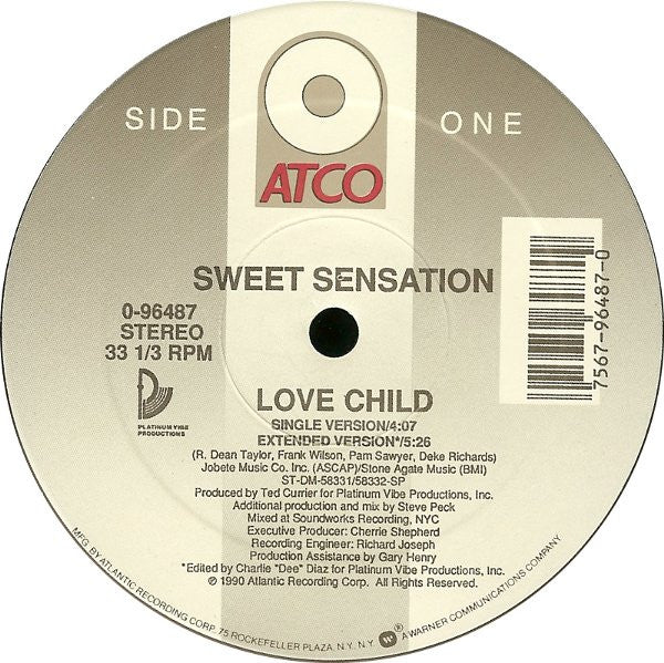 Sweet Sensation - Love Child