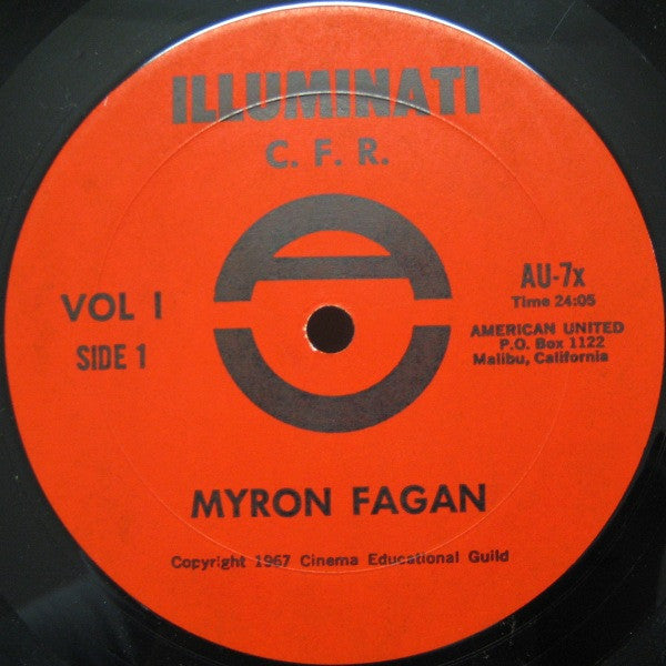 Myron Coureval Fagan - Illuminati - C.F.R. (The Council On Foreign Relations)