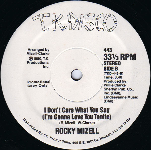 Rocky Mizell - Let's Go Dancing